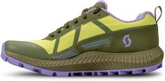 Rückansicht von SCOTT Supertrac 3 Trailrunning Schuhe Damen bitter yellow-sage green