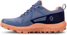 Rückansicht von SCOTT GTX Supertrac 3 Trailrunning Schuhe Damen metal blue-rose beige