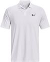 Under Armour Performance 3.0 Poloshirt Herren - white-pitch gray