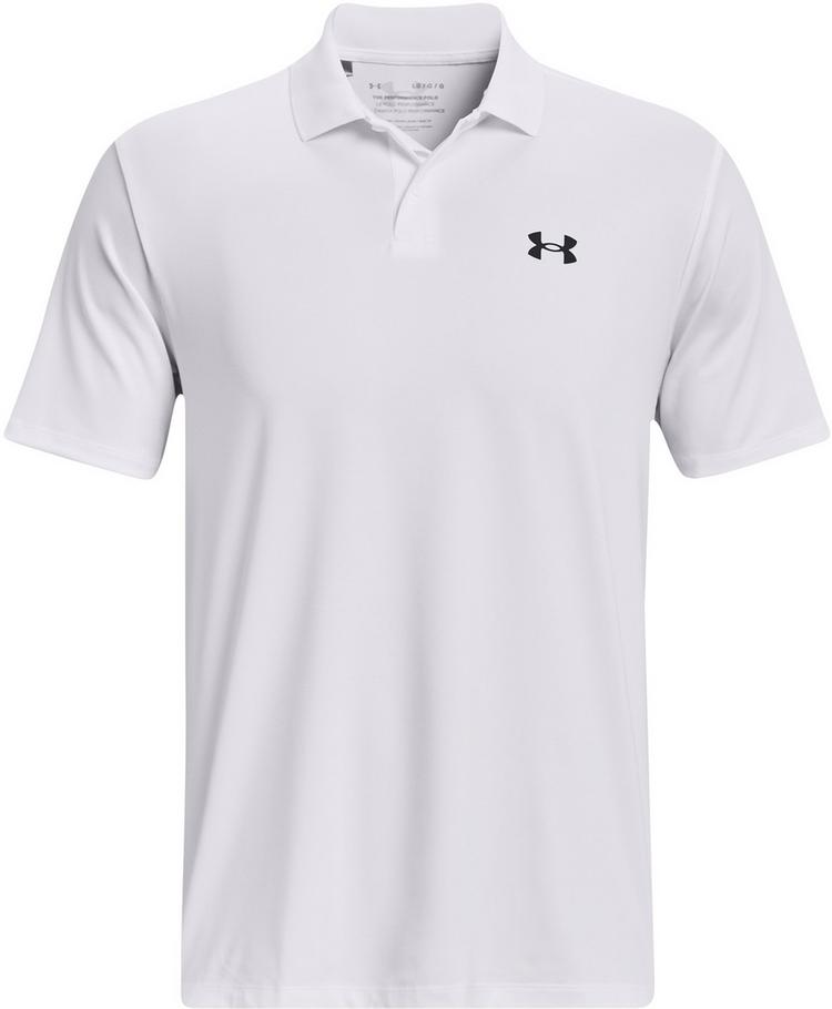 Under Armour Under Armour Performance 3.0 Poloshirt Herren - white-pitch gray - 0 | SportScheck