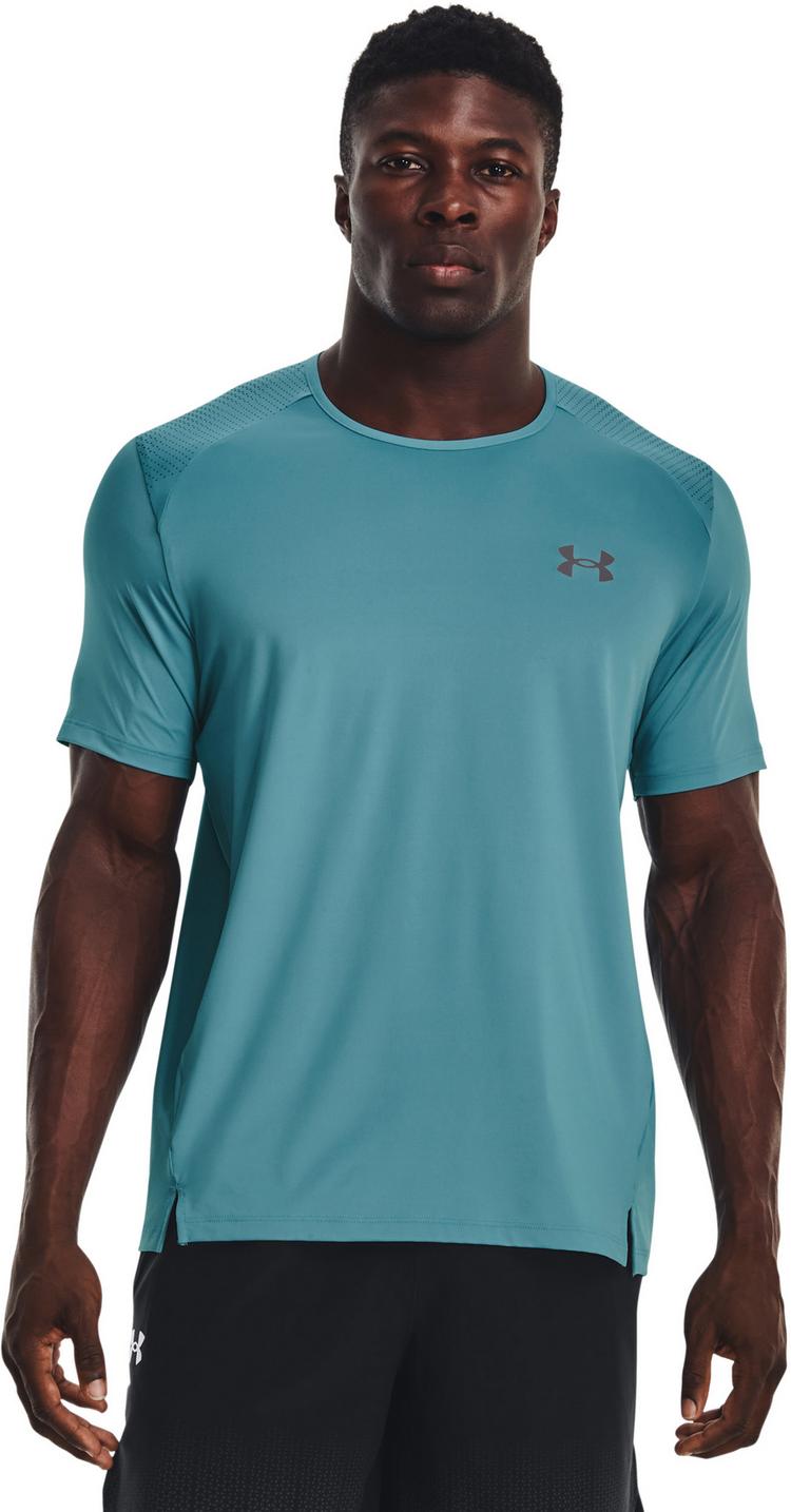 Under Armour Under Armour Armour Funktionsshirt Herren - glacierblue-downpourgray - 0 | SportScheck