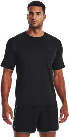 Rückansicht von Under Armour Tech Vent Funktionsshirt Herren black-black