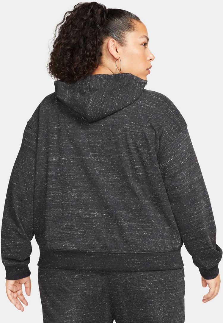 Nike Nike GYM VNTG EASY Sweatjacke Damen - black-white - 1 | SportScheck