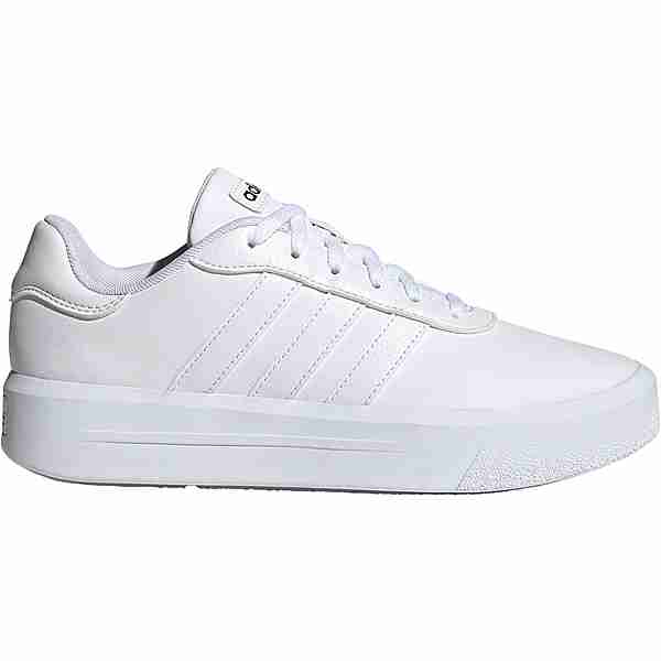 adidas Court Platform Sneaker Damen ftwr white-ftwr white-core black