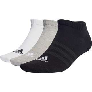 adidas Low Sportsocken medium grey heather-white-black