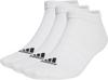 adidas Low Socken - white-black