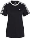 adidas 3S Boyfriend T-Shirt Damen - black-white