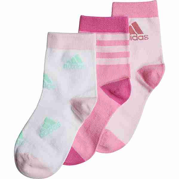 adidas ESSENTIALS Freizeitsocken Kinder bliss pink-clear pink-white