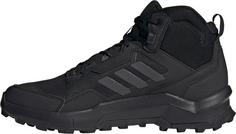 Rückansicht von adidas GTX AX4 MID Wanderschuhe Herren cblack-carbon-grefou