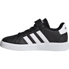 Rückansicht von adidas GRAND COURT 2.0 EL Sneaker Kinder core black-ftwr white-core black