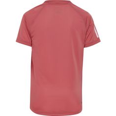 Rückansicht von adidas CLUB Tennisshirt Kinder pink strata
