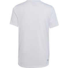 Rückansicht von adidas CLUB Tennisshirt Kinder white