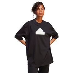 Rückansicht von adidas Future Icons Boyfriend T-Shirt Damen black