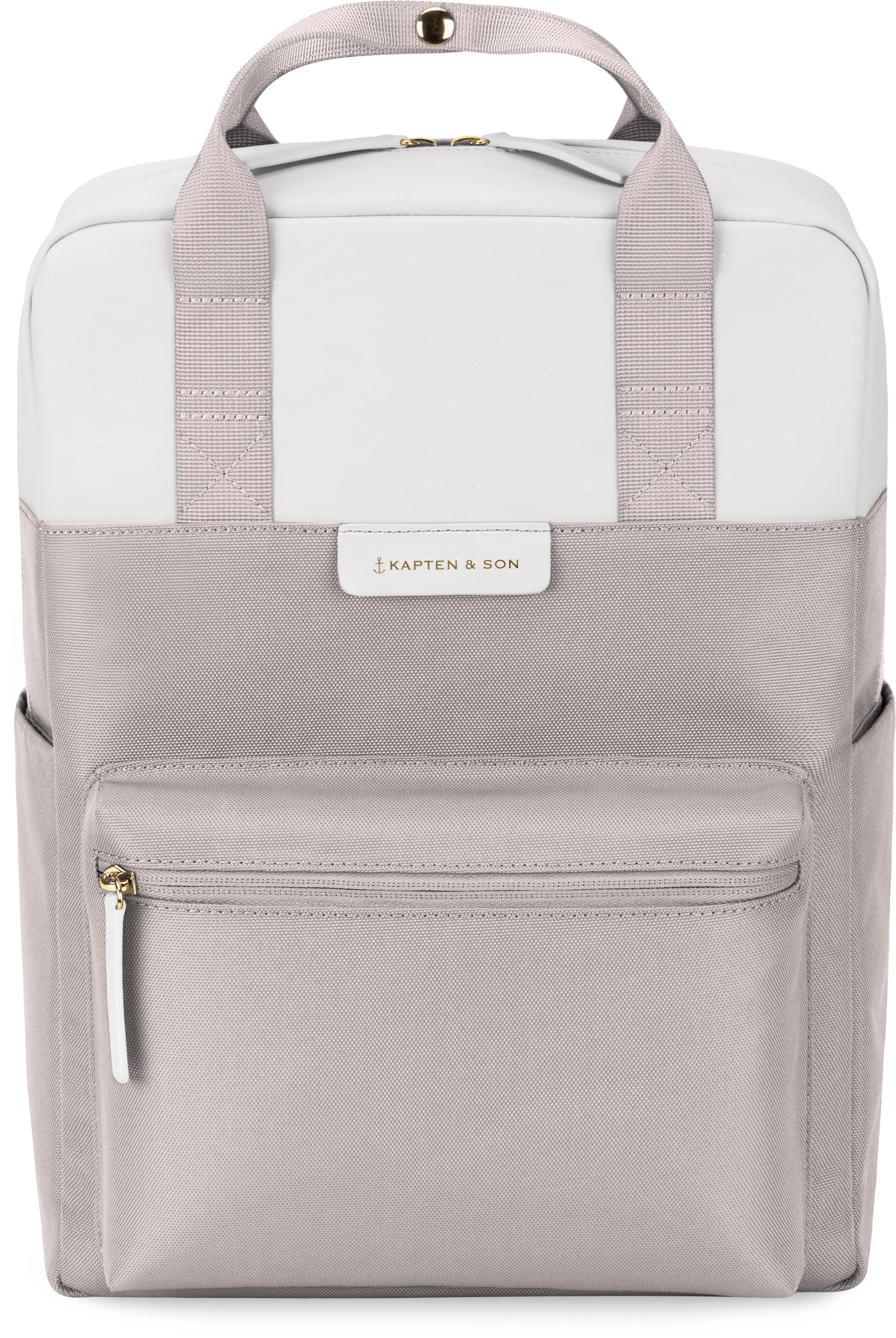 Kapten & Son Bergen Daypack muted clay sprinkled im Online Shop von
