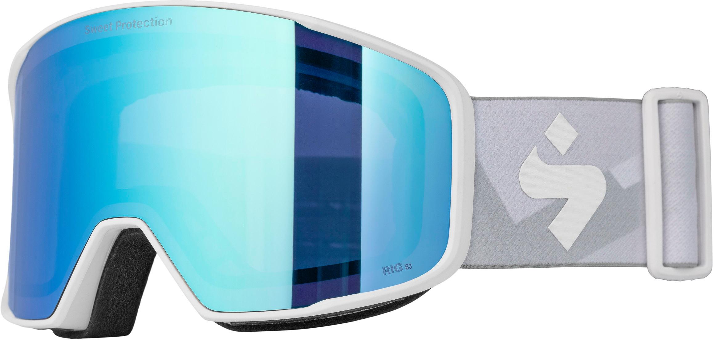 Sweet Protection Boondock RIG Reflect Skibrille rig aquamarine-satin white-bronco peaks