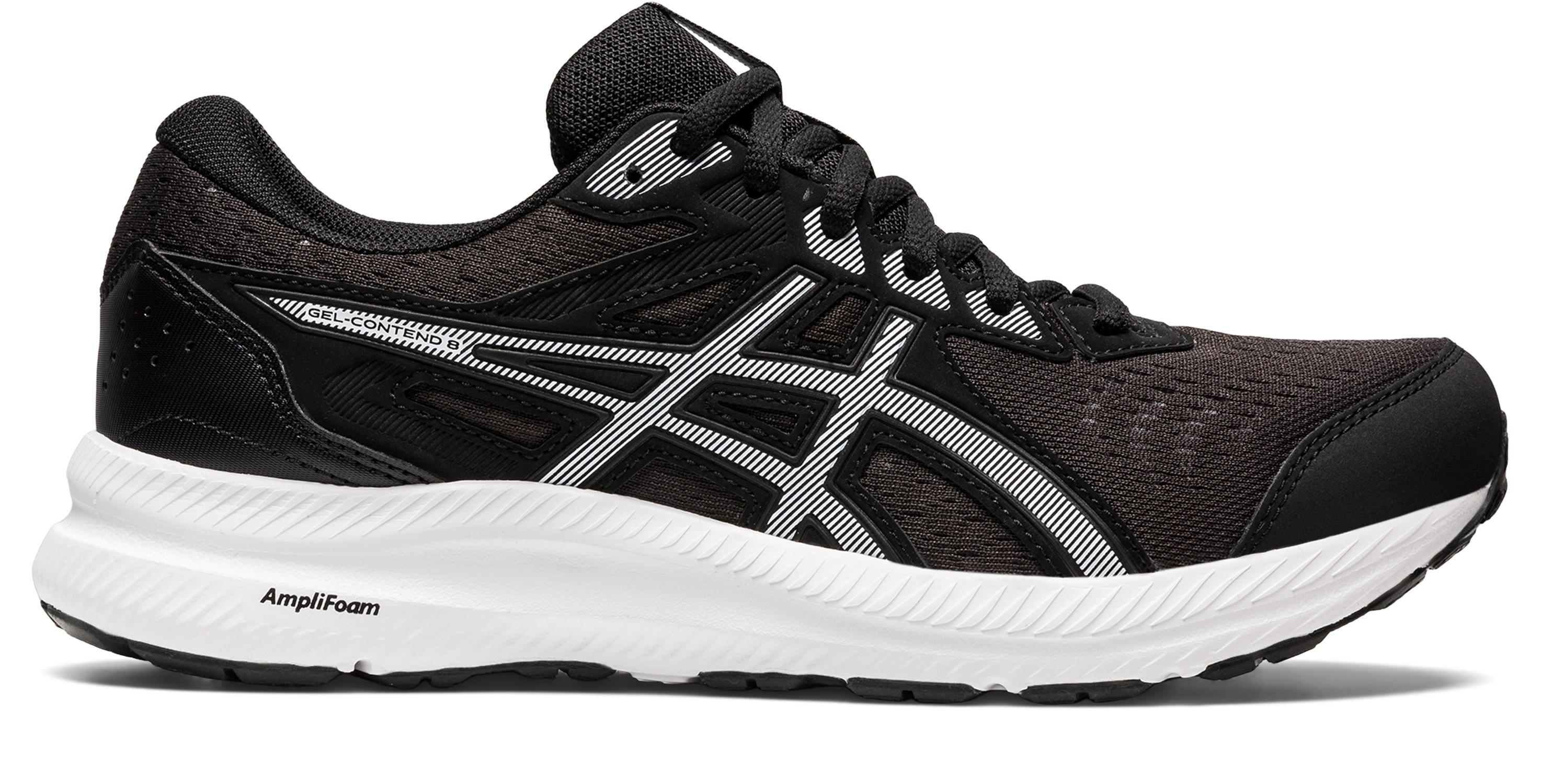 Asics laufschuhe schwarz damen online