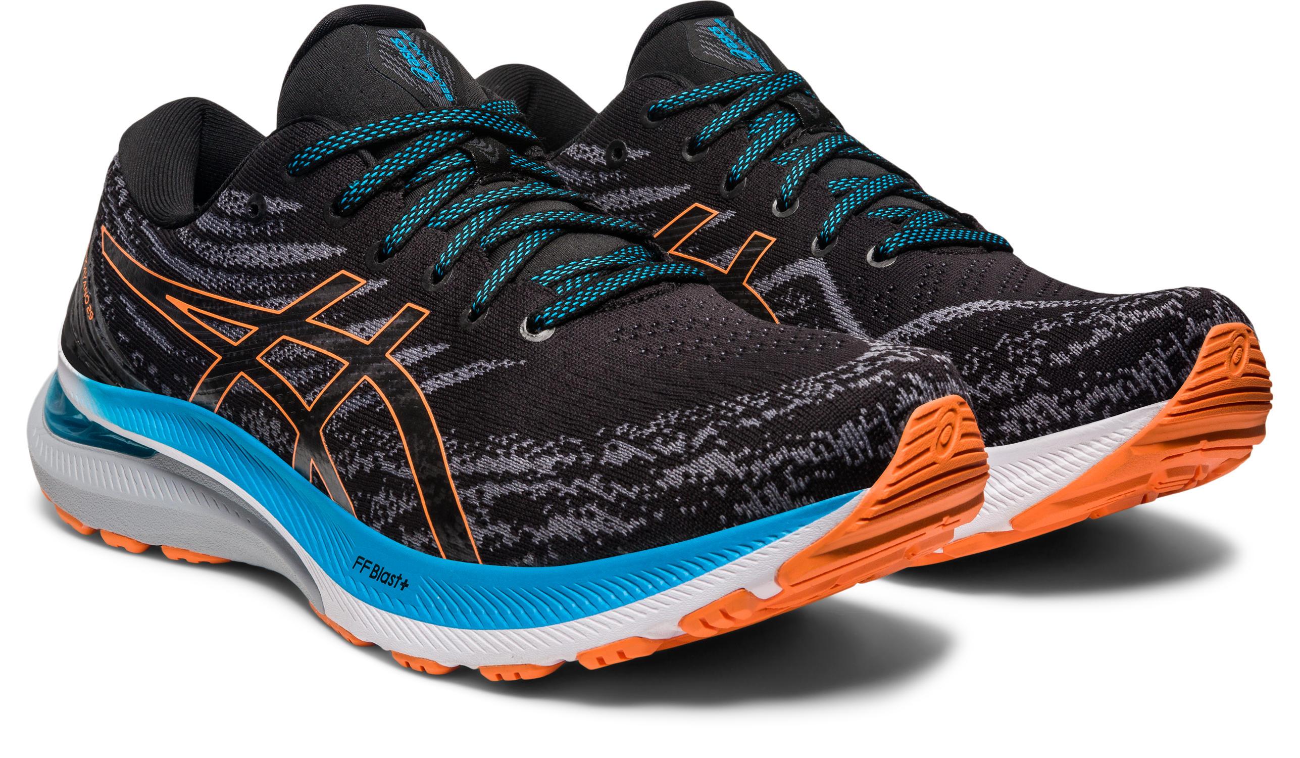 Asics gel kayano mens black on sale