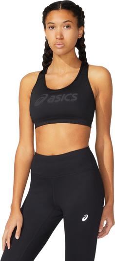 Rückansicht von ASICS CORE Sport-BH Damen performance black-performance black