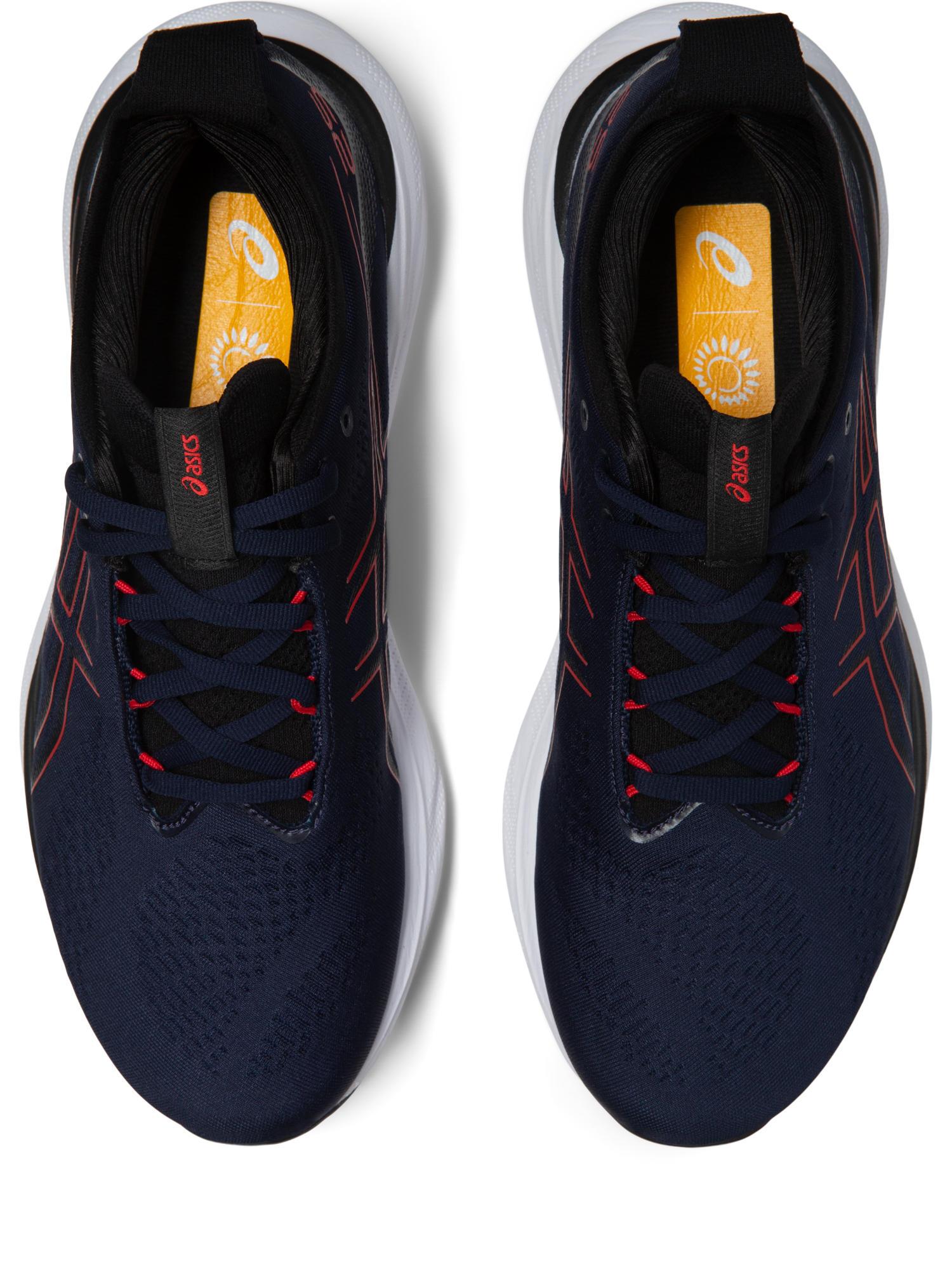 ASICS GEL-NIMBUS 25 Laufschuhe Herren midnight-electric red im Online Shop  von SportScheck kaufen