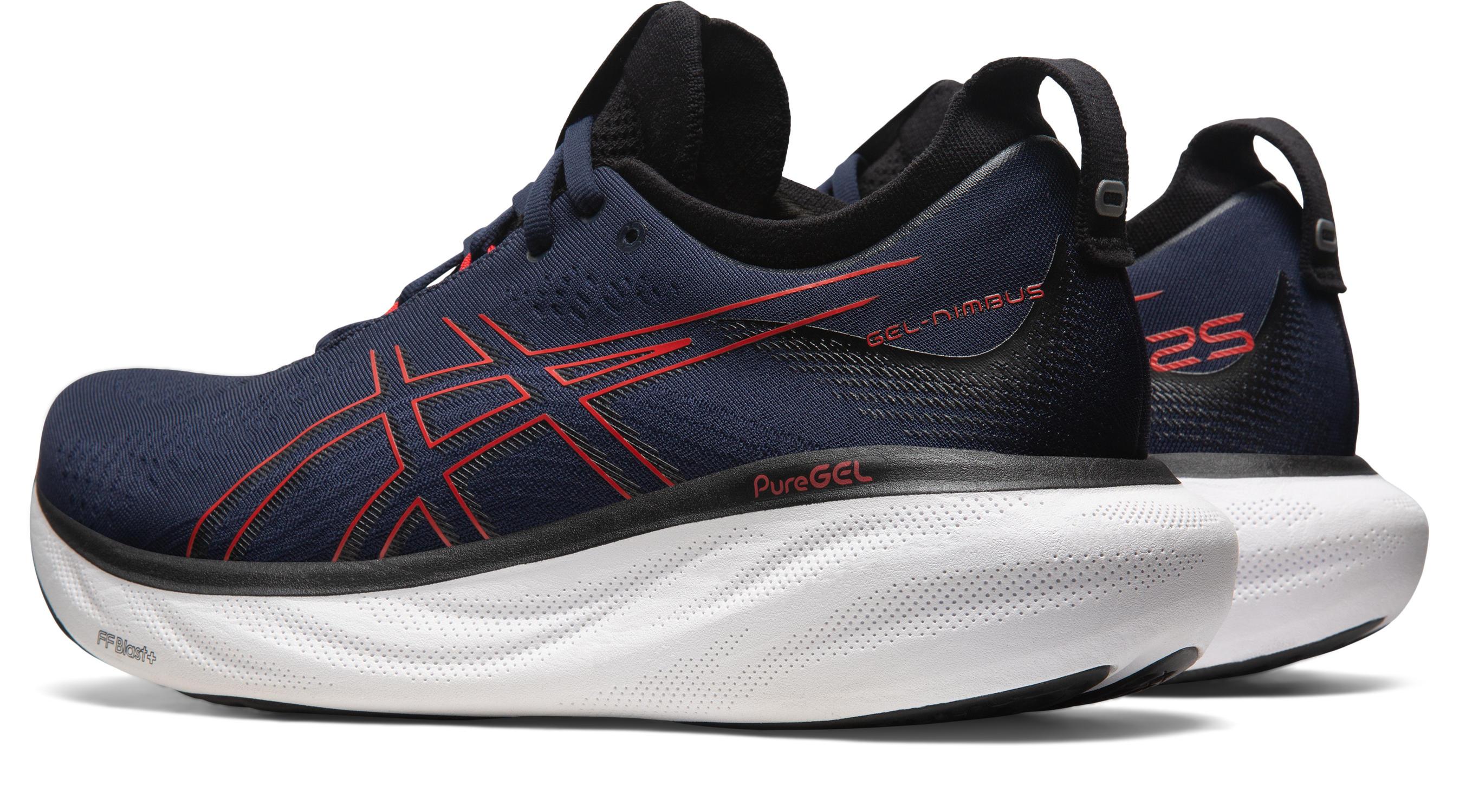 ASICS GEL NIMBUS 25 Laufschuhe Herren midnight electric red im Online Shop von SportScheck kaufen