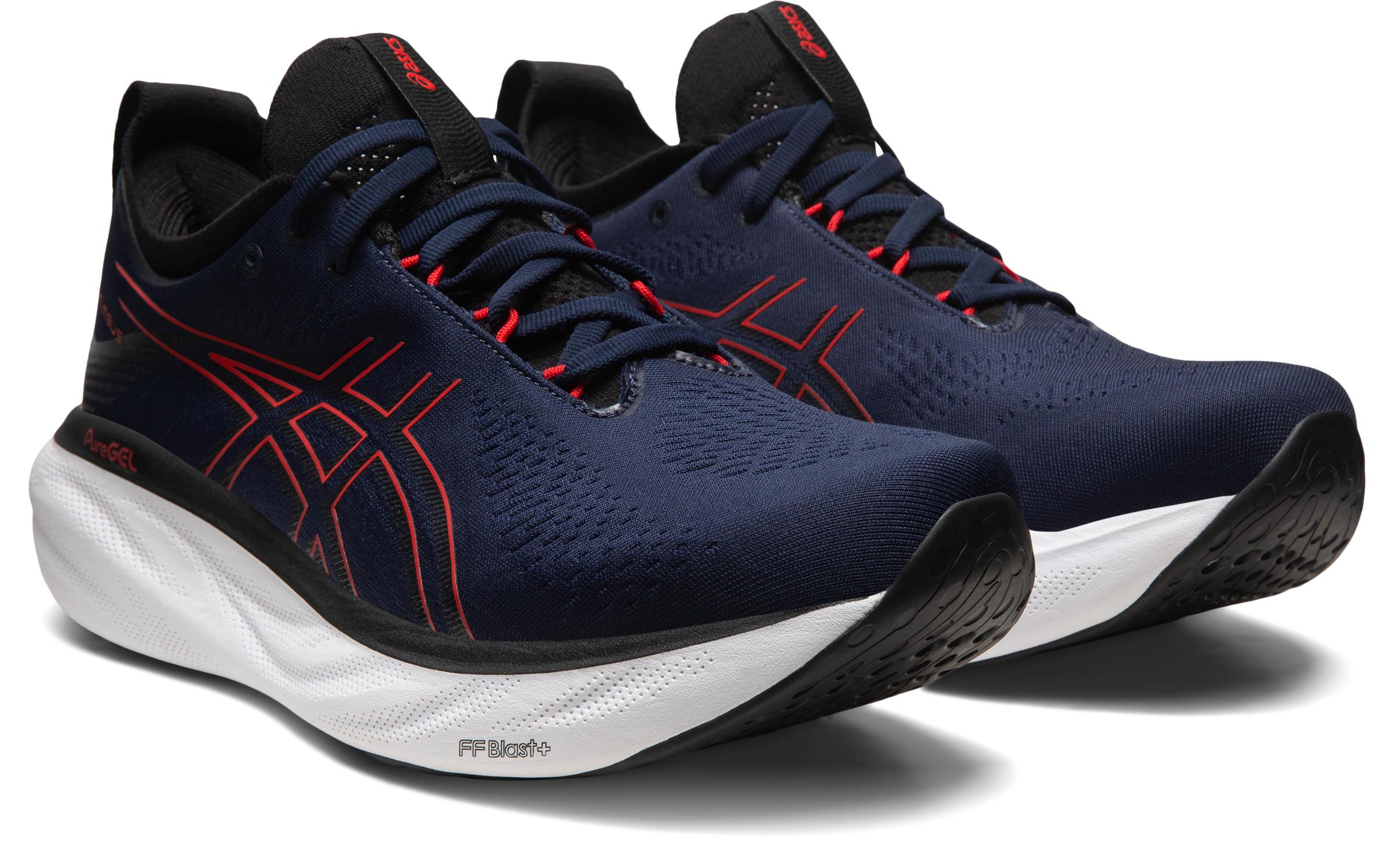 ASICS GEL-NIMBUS 25 Laufschuhe Herren midnight-electric red im Online Shop  von SportScheck kaufen