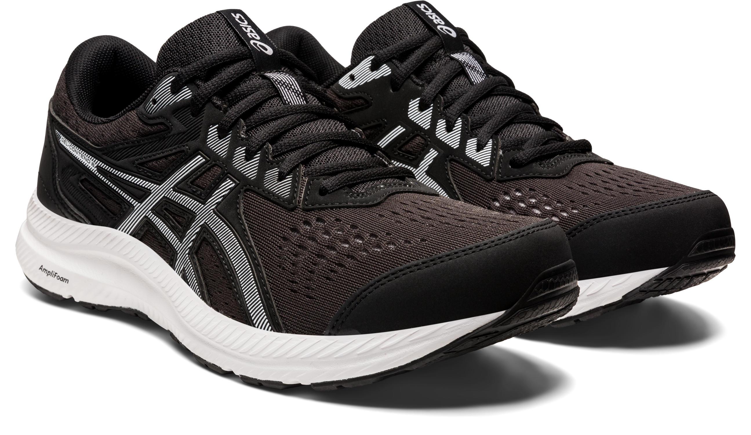 ASICS GEL CONTEND 8 Laufschuhe Herren black white im Online Shop von SportScheck kaufen