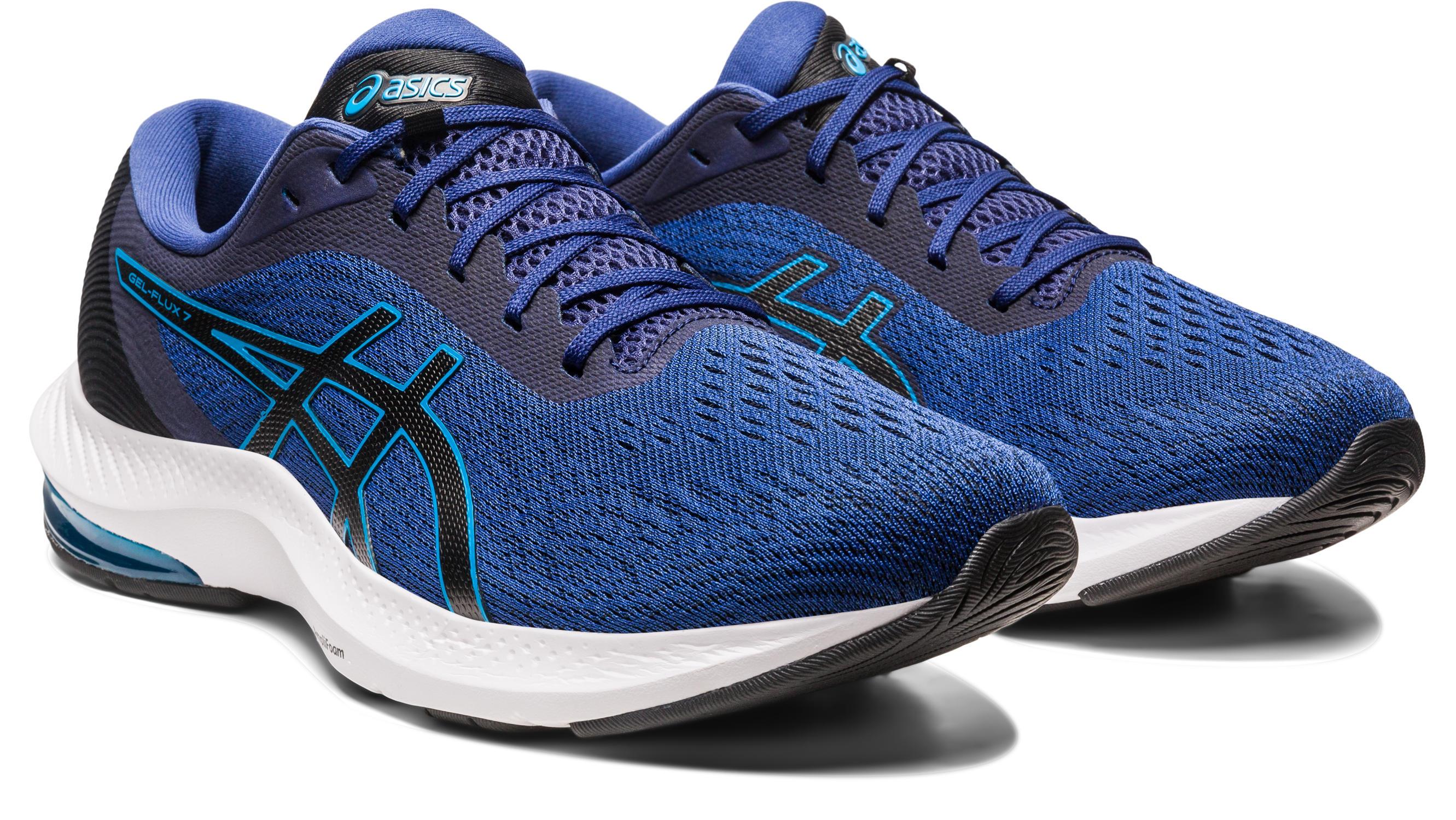 ASICS Gel Flux 7 Laufschuhe Herren indigo blue black im Online Shop von SportScheck kaufen