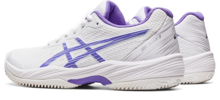 ASICS ASICS GEL-GAME 9 CLAY Tennisschuhe Damen - white-amethyst - 3 | SportScheck