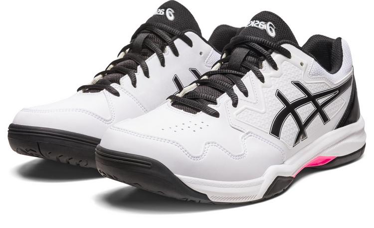 ASICS ASICS GEL-DEDICATE 7 Tennisschuhe Herren - white-hot pink - 4 | SportScheck