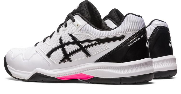 ASICS ASICS GEL-DEDICATE 7 Tennisschuhe Herren - white-hot pink - 3 | SportScheck