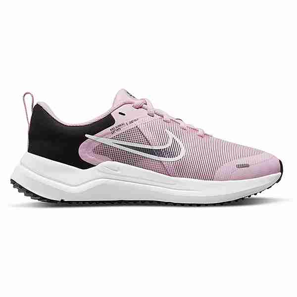 Nike DOWNSHIFTER 12 NN GS Laufschuhe Kinder pink foam-flat pewter-black