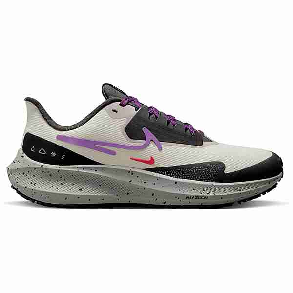 Nike PEGASUS 39 SHIELD Laufschuhe Damen light bone-vivid purple-cobblestone