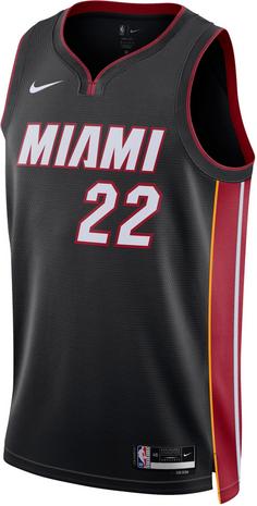 Nike Jimmy Butler Miami Heats Basketballtrikot Herren black