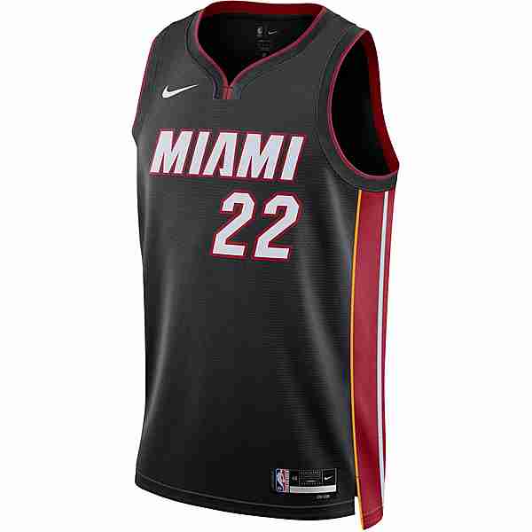 Nike Jimmy Butler Miami Heats Basketballtrikot Herren black