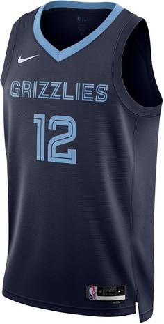 Nike Ja Morant Memphis Grizzlies Basketballtrikot Herren college navy