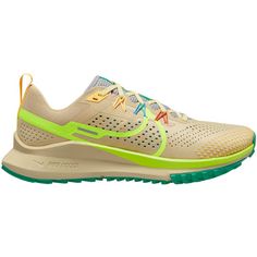 Nike REACT PEGASUS TRAIL 4 Trailrunning Schuhe Damen team gold-volt-baltic blue-stadium green