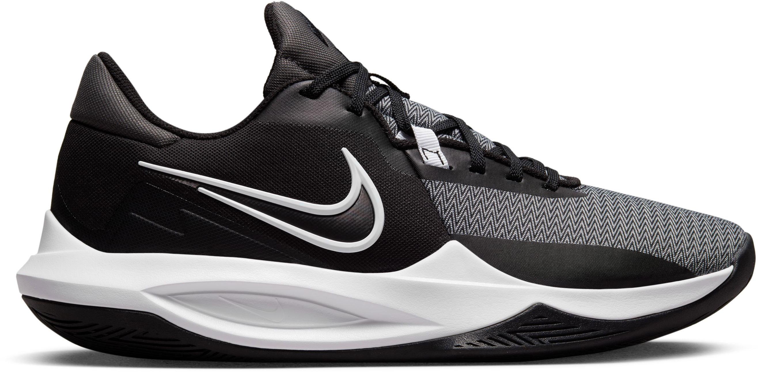 Nike Precision 6 Basketballschuhe Herren blackwhiteiron greywhite im