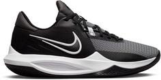Nike Precision 6 Basketballschuhe Herren black-white-iron grey-white