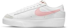 Rückansicht von Nike Blazer Platform Sneaker Damen white-pink glaze-summit white-black