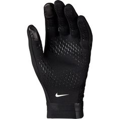 Rückansicht von Nike Academy Fingerhandschuhe black-black-white