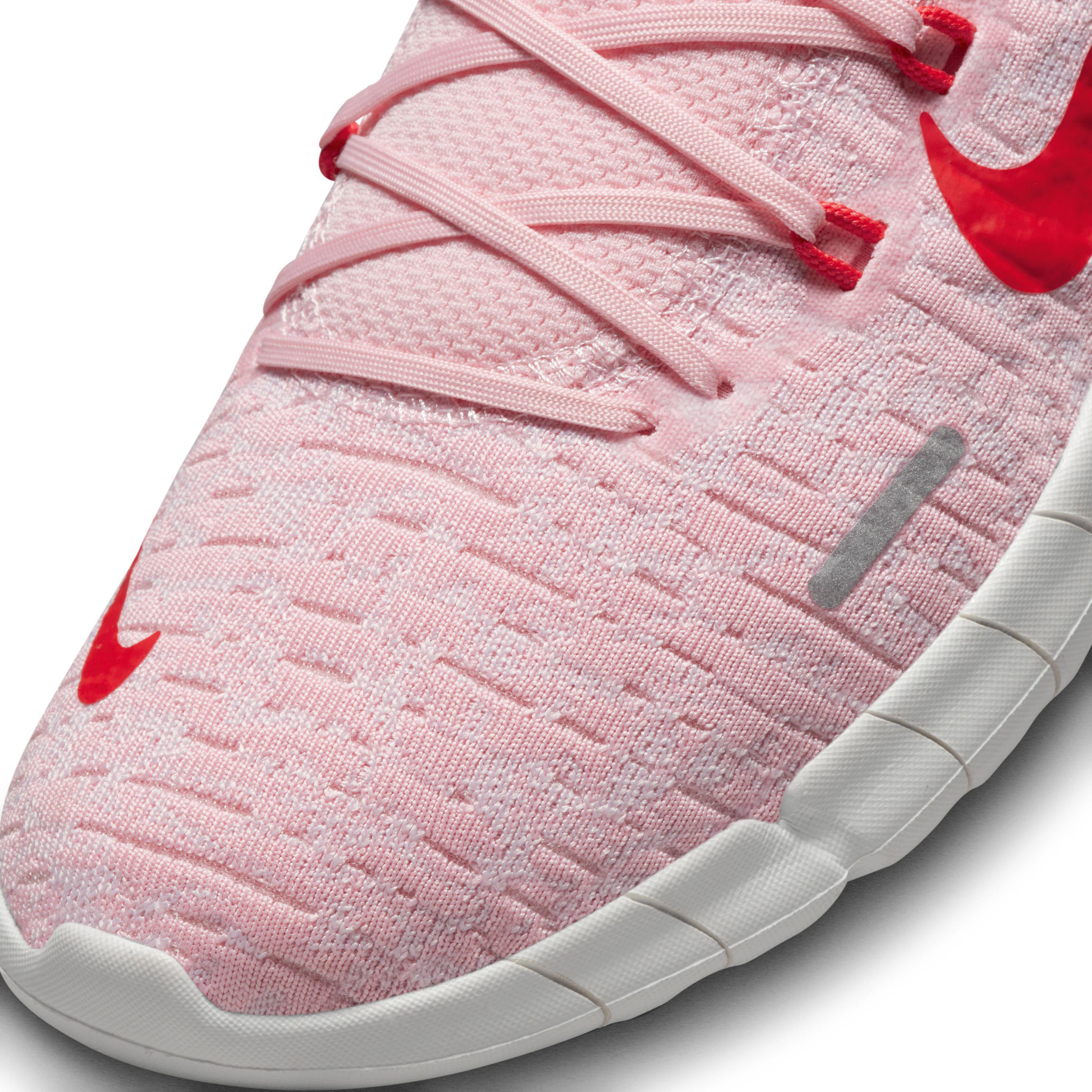 Nike free clearance flyknit damen pink