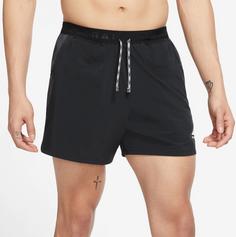 Rückansicht von Nike DF Trail Funktionsshorts Herren black-dk smoke grey-white