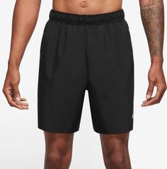 Rückansicht von Nike Challenger Funktionsshorts Herren black-black-black-reflective silv