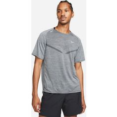 Rückansicht von Nike DFADV TECHKNIT Funktionsshirt Herren black-smoke grey-reflective silv