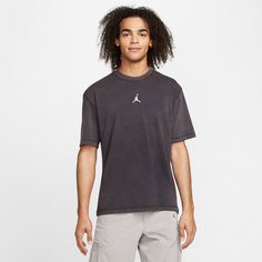 Rückansicht von Nike Dri-Fit T-Shirt Herren black-white
