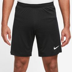 Rückansicht von Nike Strike Fußballshorts Herren black-anthracite-anthracite-white