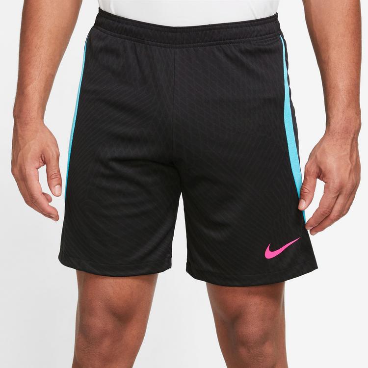 Nike Nike Strike Fu&szlig;ballshorts Herren - black-baltic blue-hyper pink - 0 | SportScheck