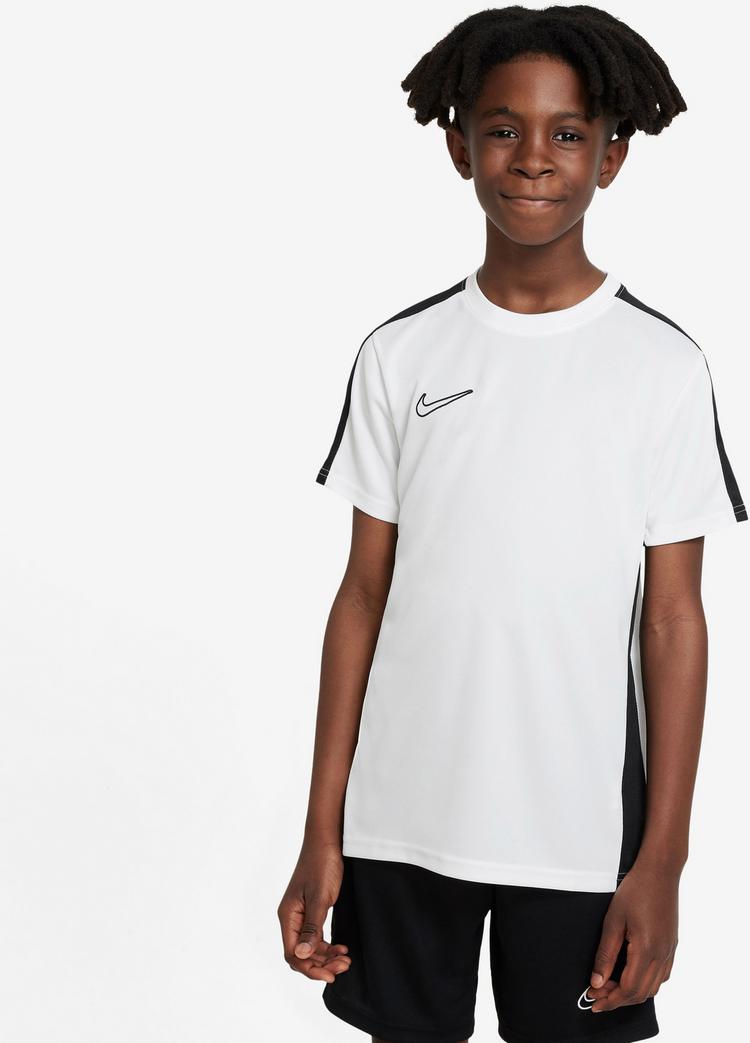 Nike Nike Academy23 Funktionsshirt Kinder - white-black-black - 0 | SportScheck