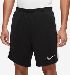 Rückansicht von Nike Academy23 Fußballshorts Herren black-white-black-white