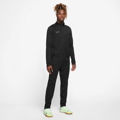Rückansicht von Nike Academy23 Trainingsanzug Herren black-black-white